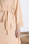 Zivame Luxe Satin 4 Pc Sleep Set - Sun Kiss — thumbnail 7